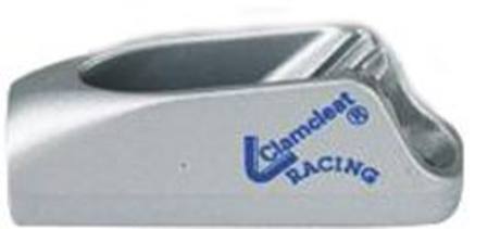 Buy CL211MK2AN Clamcleat Racing Junior Mark 2: Manufactured from Aluminium anodised silver, Rope 3 - 5 mm, Requires No 8 screws for fixing or 4mm pop rivets Suitable for a Tiller Cleat in NZ. 