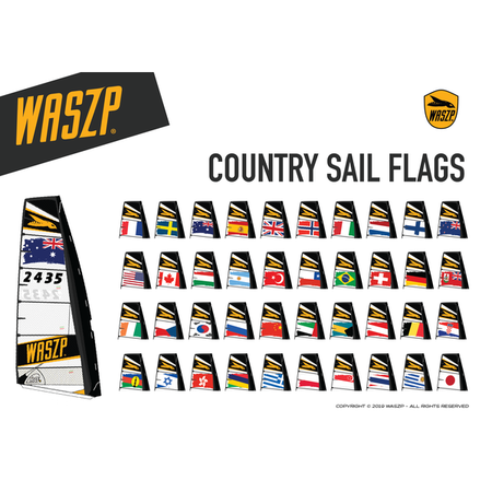 Buy WASZP Sail Country Flag in NZ. 