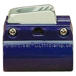 Clamcleat Boom Cleat & Clamps complete Blue